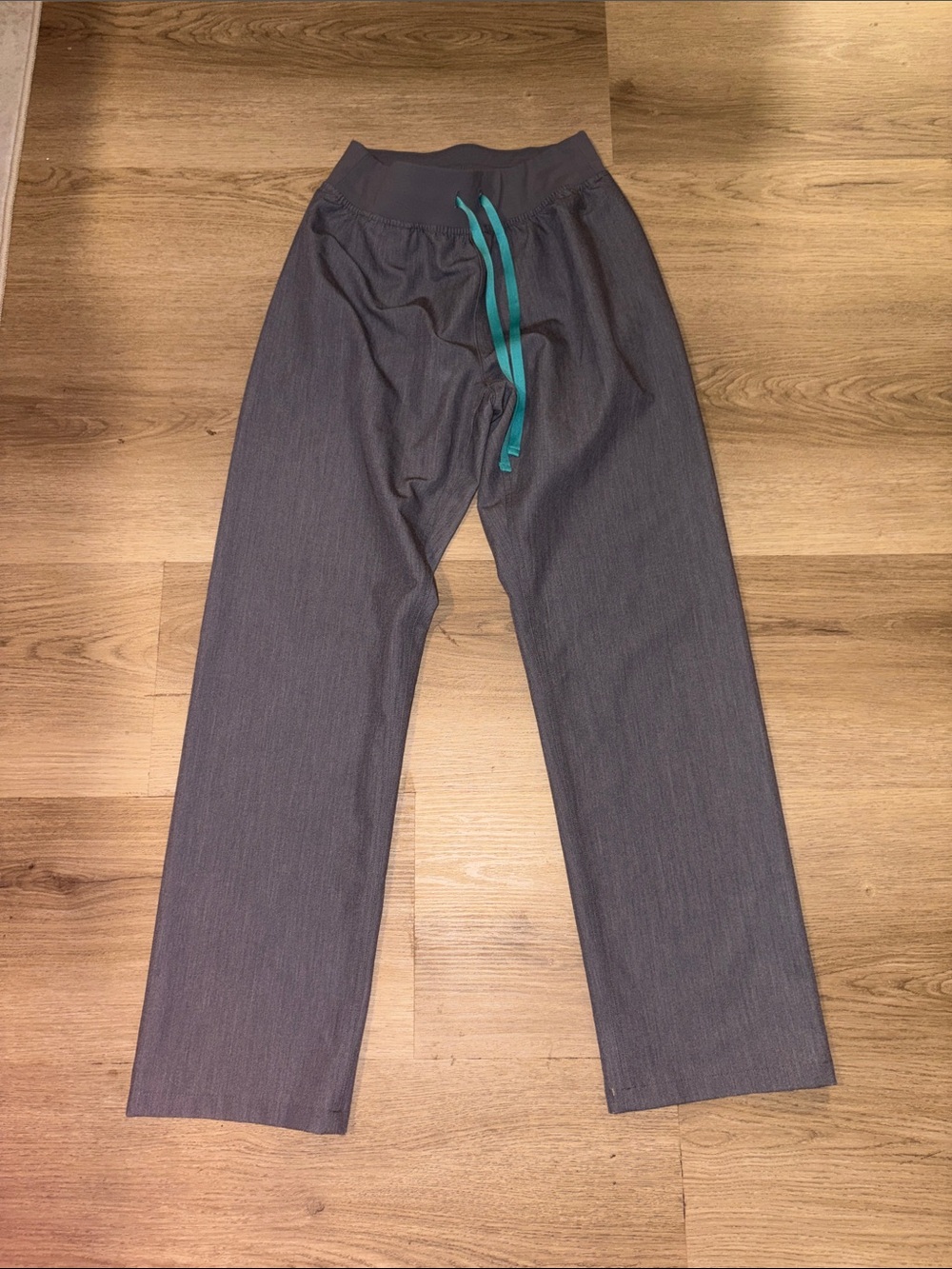 Figs high waisted Livingston pants in graphite